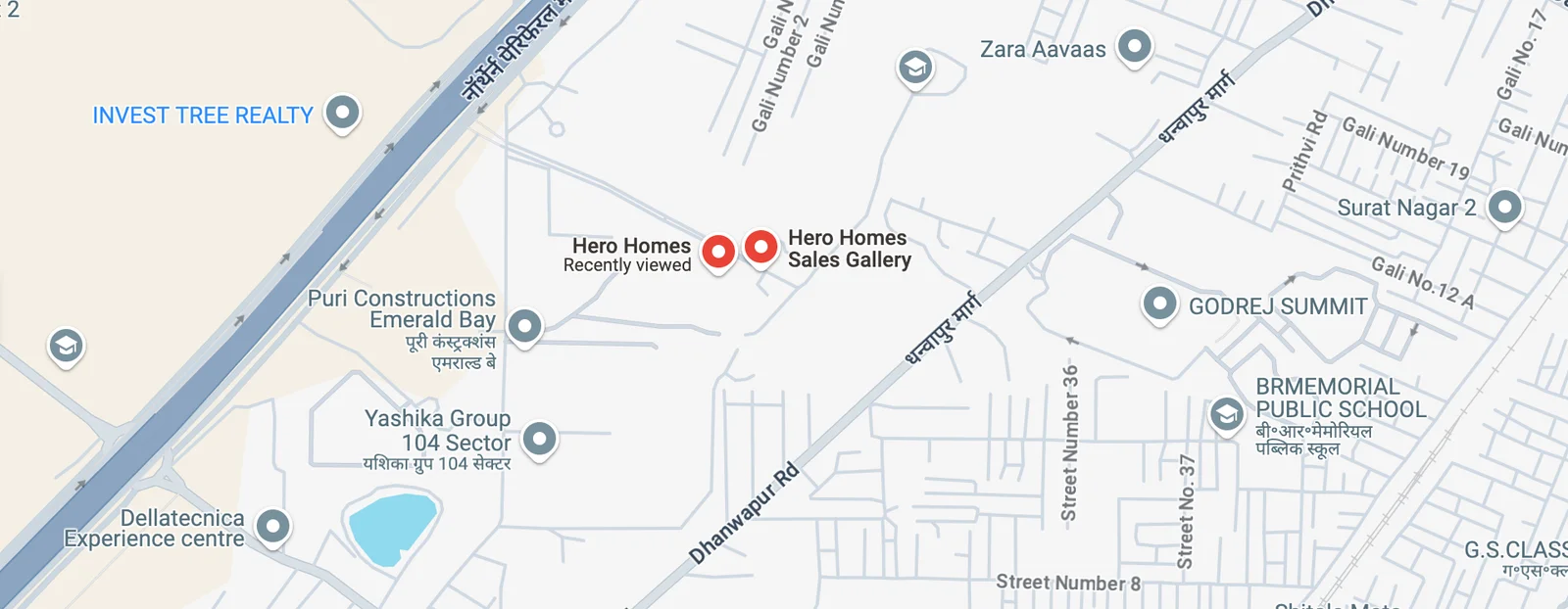 Hero Homes Map